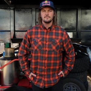 XL DIXXON FLANNEL COLLABERATION TOBY PRICE RAIN HAIL OR SHINE